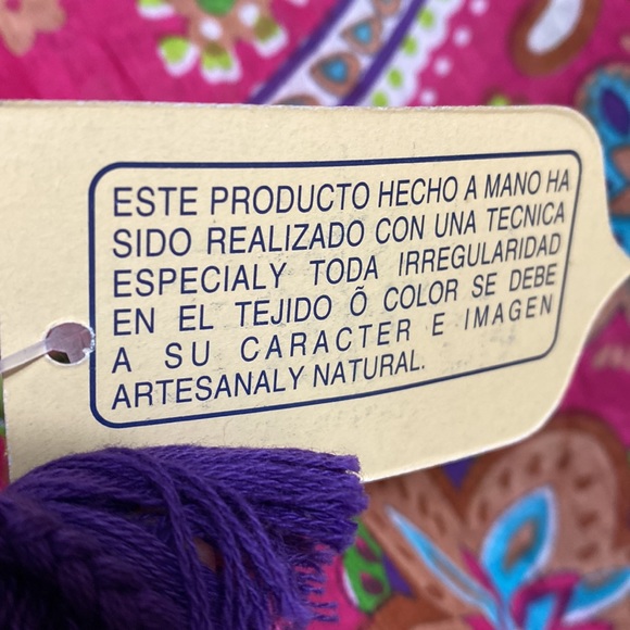 Barcelona Pink Colorful Floral Tassel Scarf - Picture 8 of 10